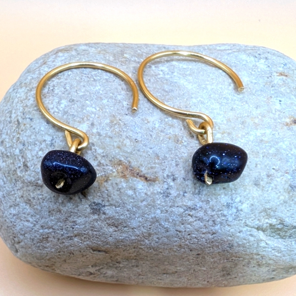 Handmade gemstone earrings